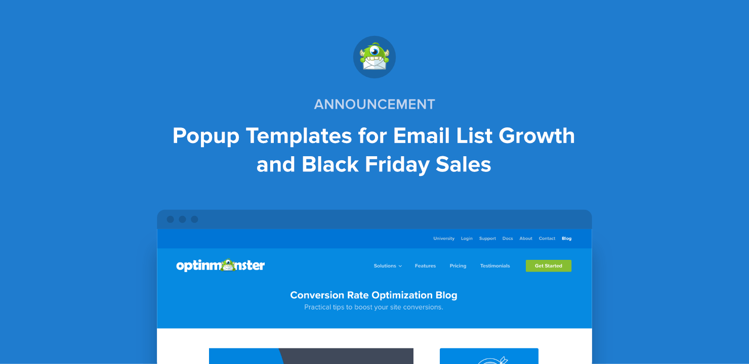 [Announcement] Popup Templates for Email List Growth and Black Friday Sales🎉
